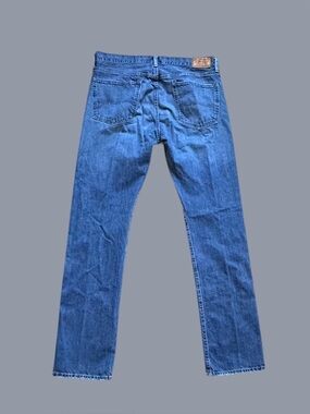 Polo Ralph Lauren Men’s Hampton Straight Blue Jeans Size 36Tx36 Old Money Prep